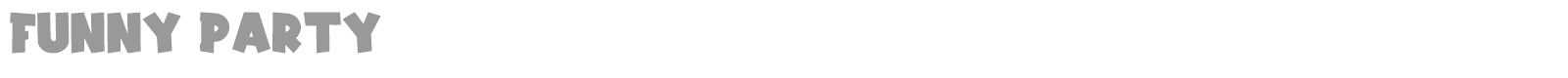 Funny Party font preview